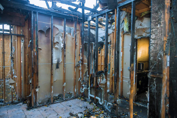 Professional Soot Removal technician working in Oaks, PA